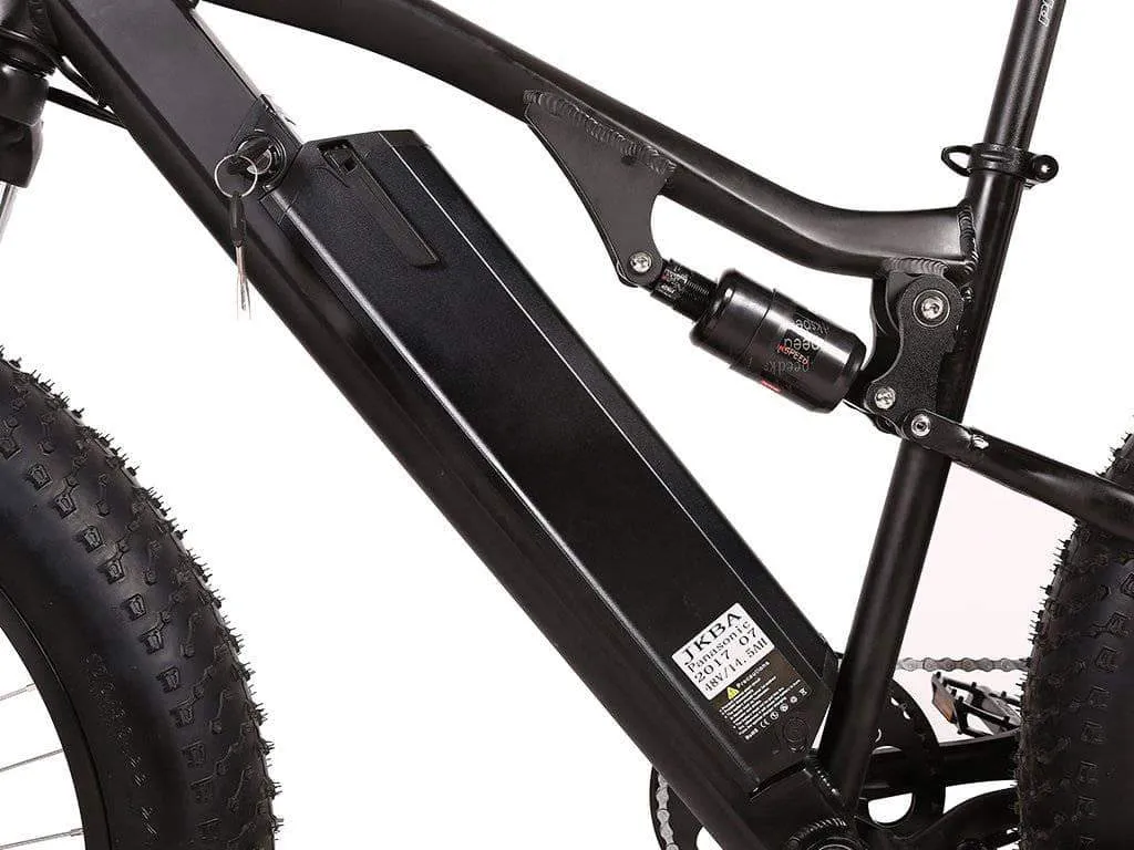 X-Treme Rocky Road 48V 10.4 aH 500W Fat Tire Full Suspension eBike