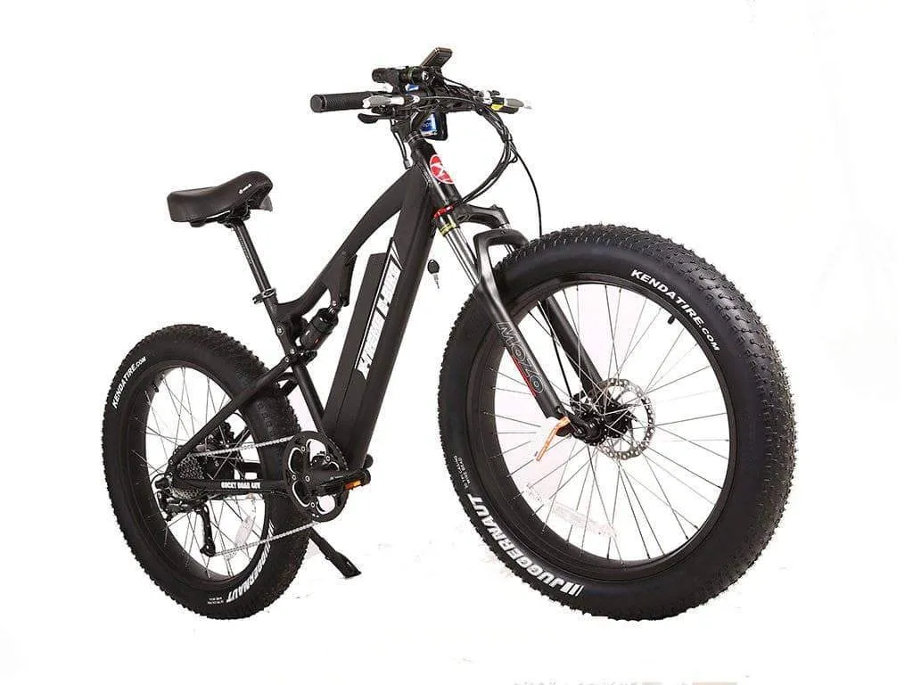 X-Treme Rocky Road 48V 10.4 aH 500W Fat Tire Full Suspension eBike
