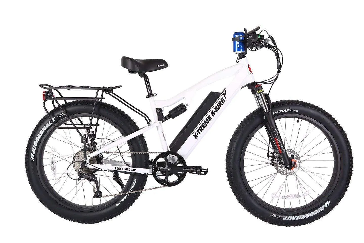 X-Treme Rocky Road 48V 10.4 aH 500W Fat Tire Full Suspension eBike