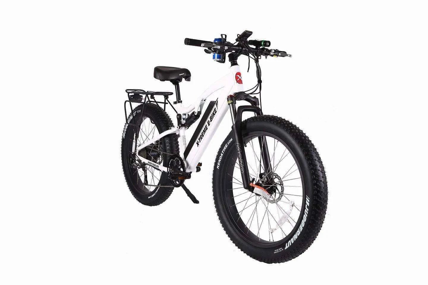 X-Treme Rocky Road 48V 17 aH 500W Fat Tire Full Suspension eBike