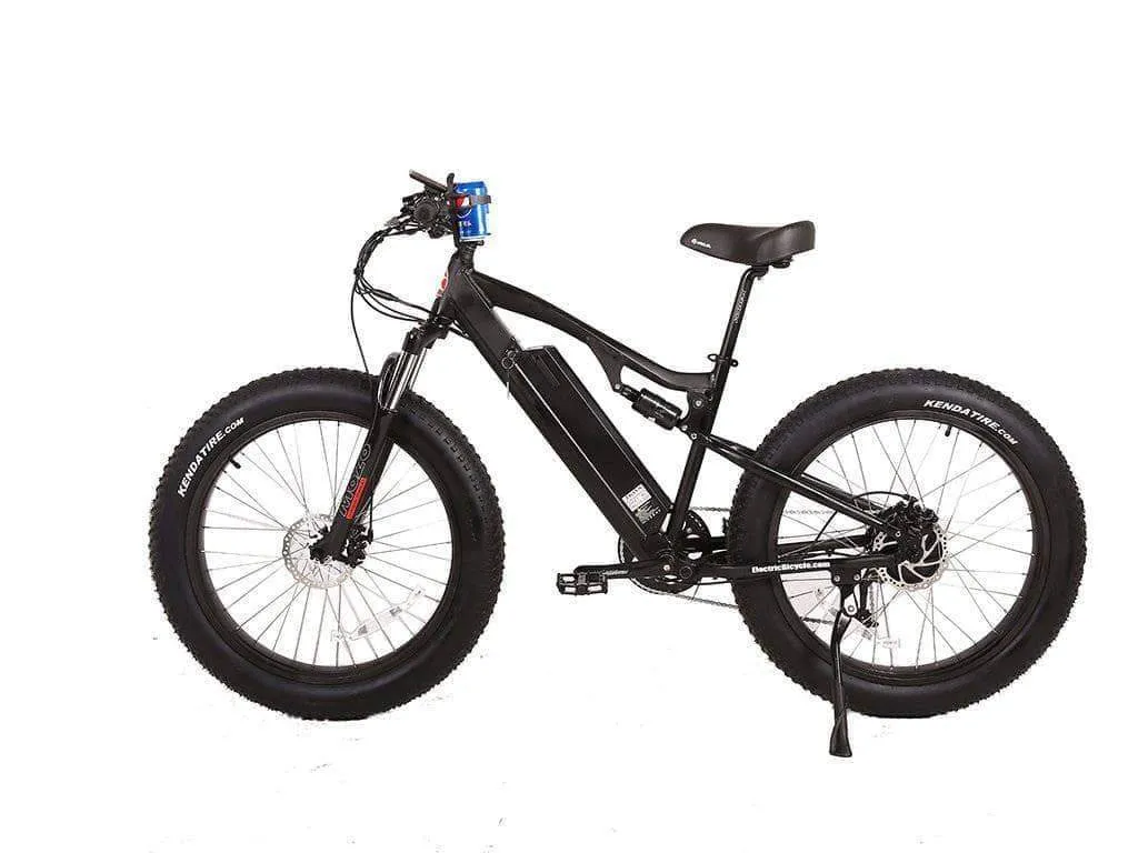 X-Treme Rocky Road 48V 17 aH 500W Fat Tire Full Suspension eBike