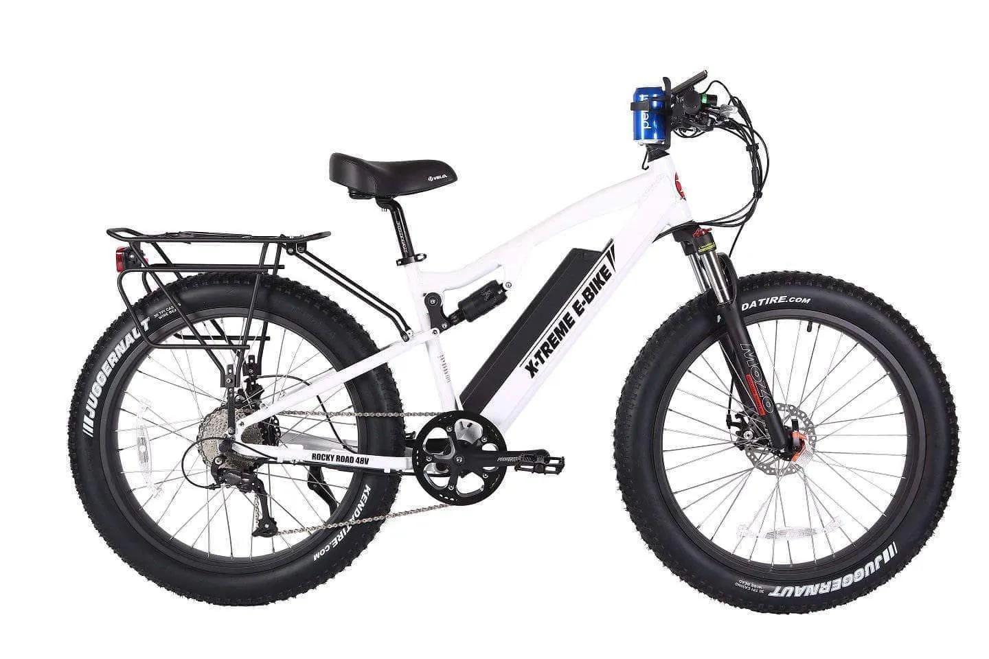 X-Treme Rocky Road 48V 17 aH 500W Fat Tire Full Suspension eBike